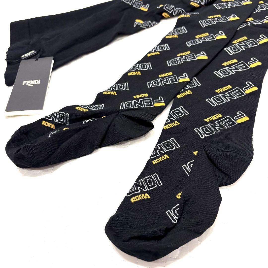 ☆新品☆FENDI × FILA コラボ ロゴタイツ FENDI MANIA