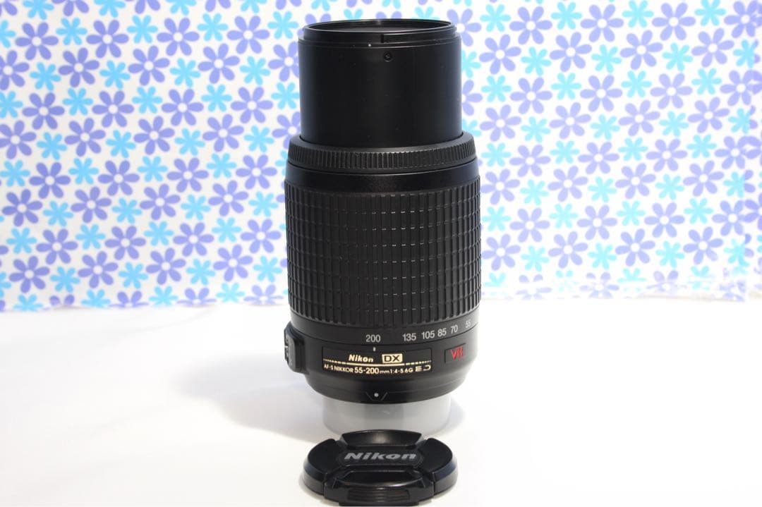 極美品❤️Nikon AF-S 55-200mm VR❤️人気の望遠レンズ❤️