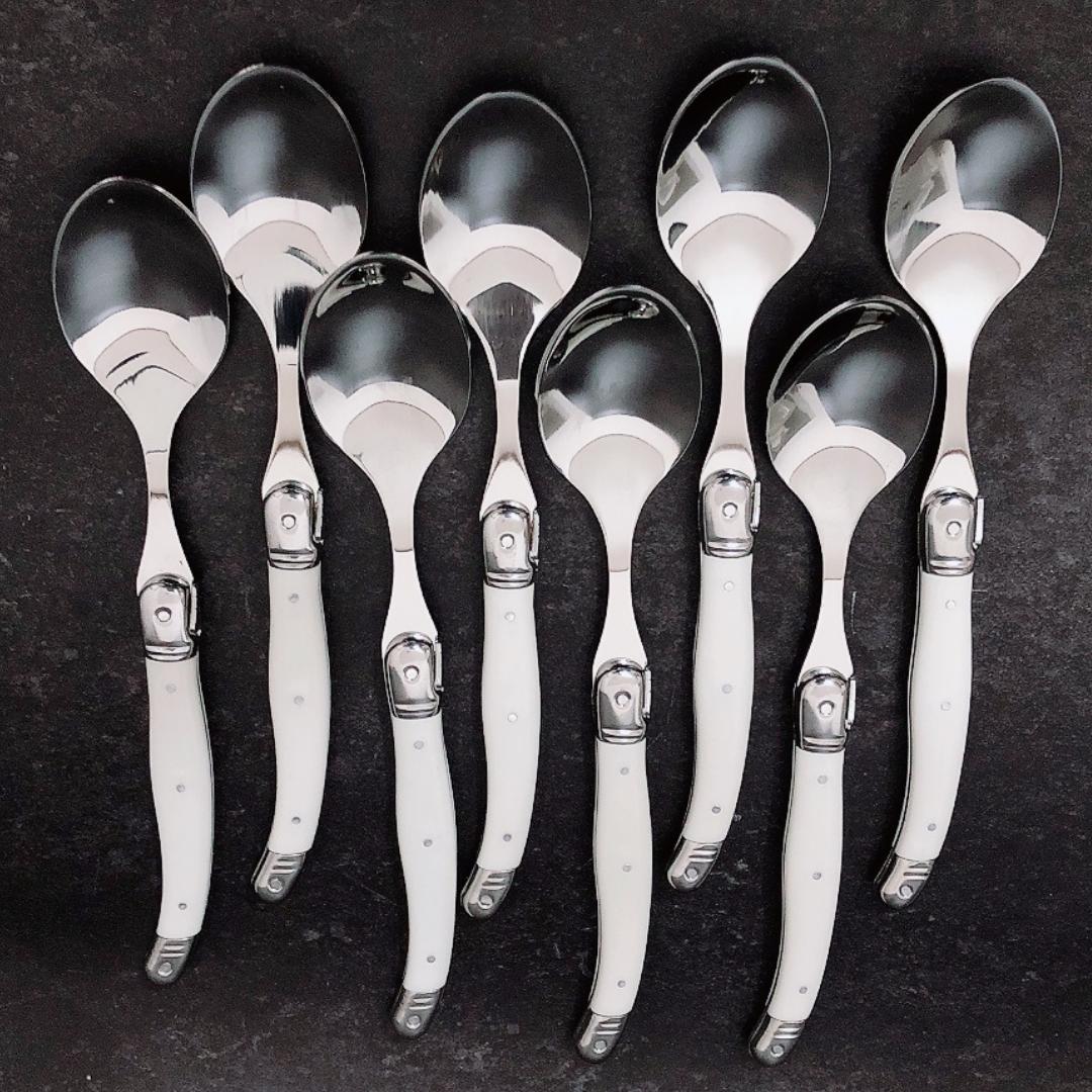 【専用出品】LAGUIOLE ラギオール カトラリー 34本セット ホワイト 白