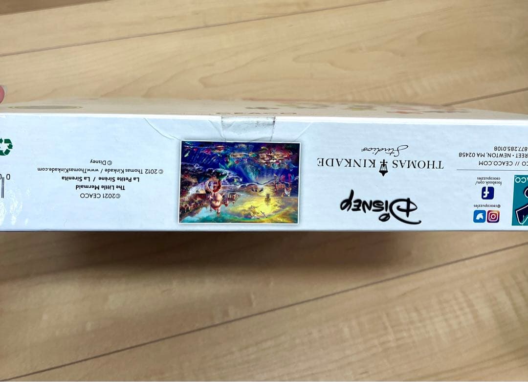 パズル　アリエル　リトルマーメイド　2000ピース　thomas kinkade
