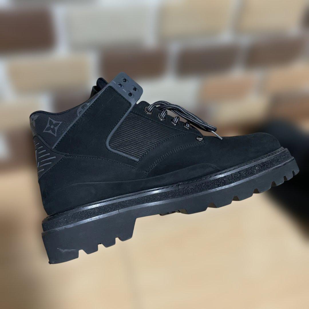 美品《希少》【LV×NBA 】オーベルカンフ・ライン アンクルブーツ ヴィトン