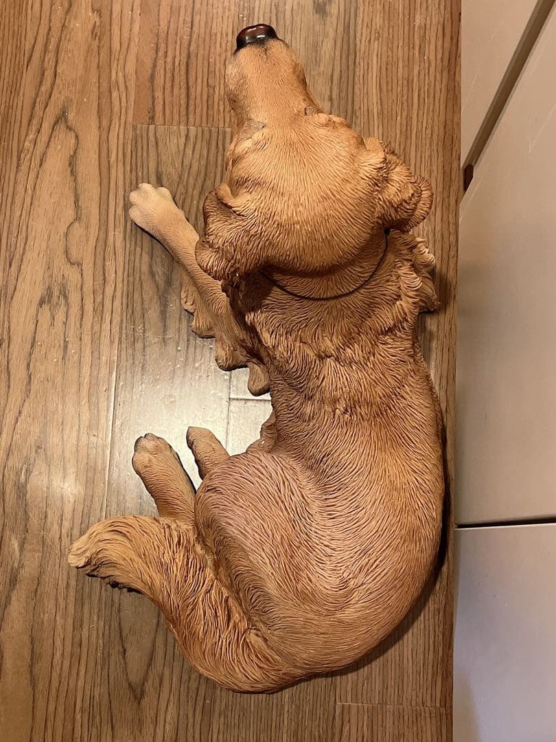 ※かつゴールデンレトリバー犬 オブジェ置物オーナメント実物大本物そっくり