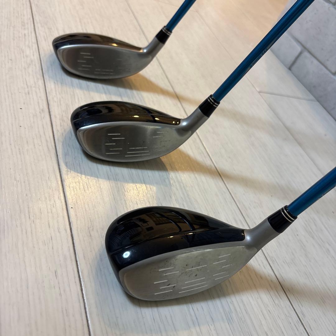 XXIO 10 ユーティリティクラブ 3本セット