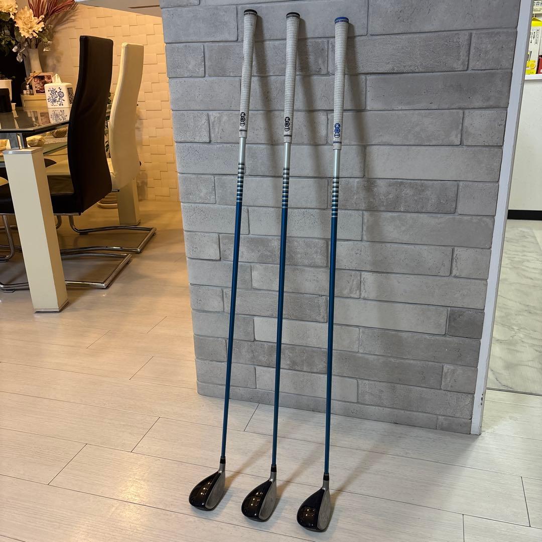 XXIO 10 ユーティリティクラブ 3本セット