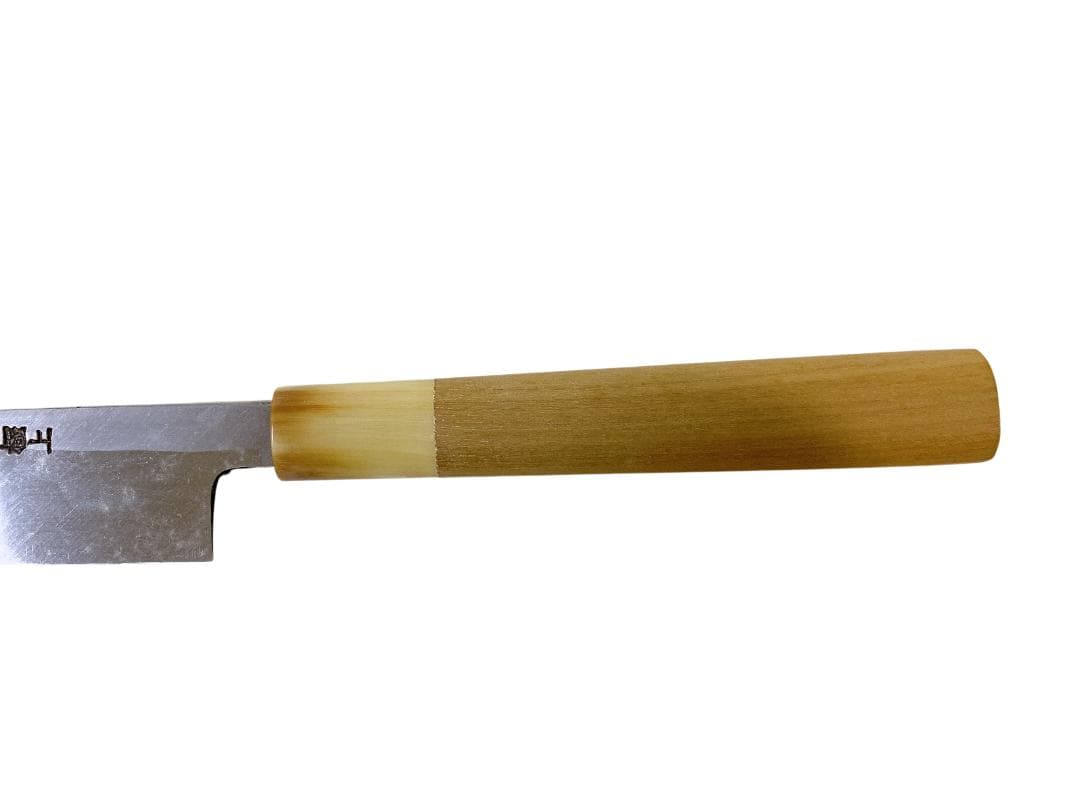 未使用 泉源兼光作 和包丁 340㎜ 木製ハンドル