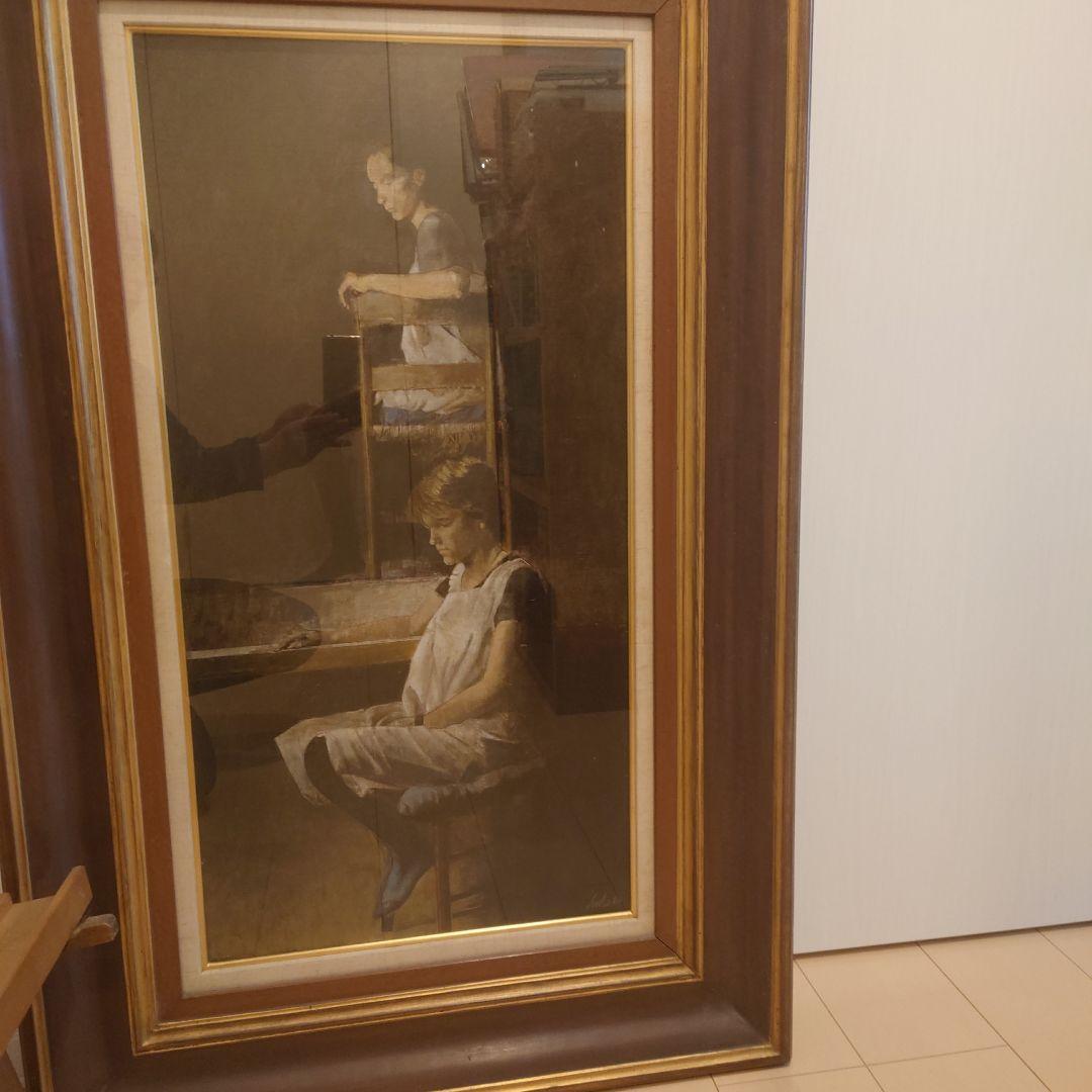 絵画 油絵  ジョルジョ・スカルコ