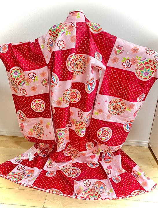 未使用新品　式部浪漫　七歳振袖セット