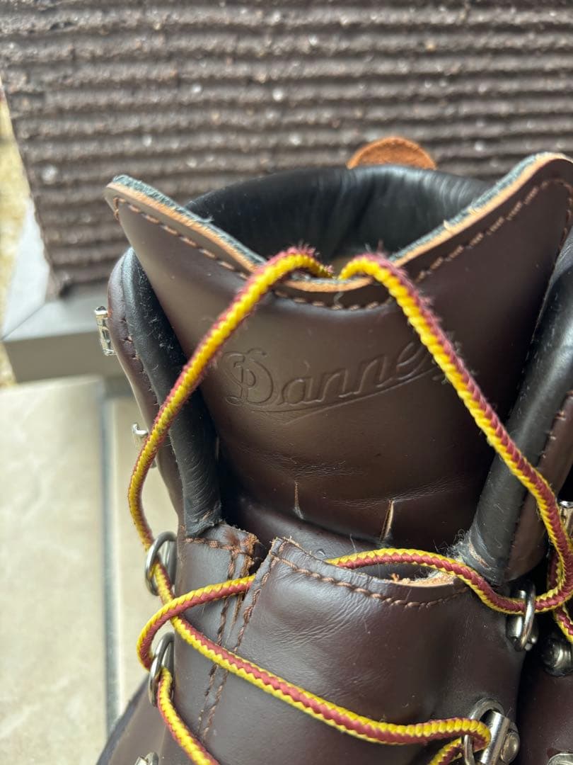 Danner マウンテンライトダークブラウン ハイカットワークブーツ