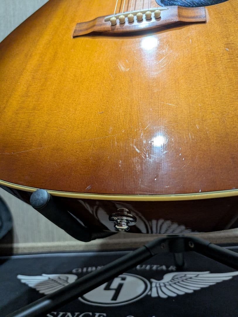 良音/YAMAHA　F-360TBS 改エレアコ　弦低め