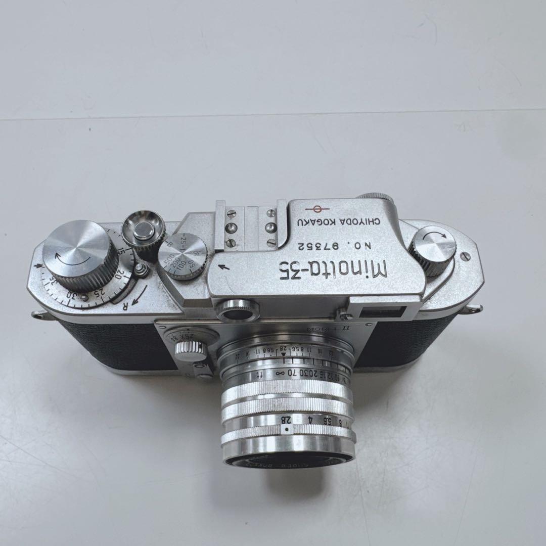 k1676 Minolta 35 Model II フィルムカメラ　ジャンク品