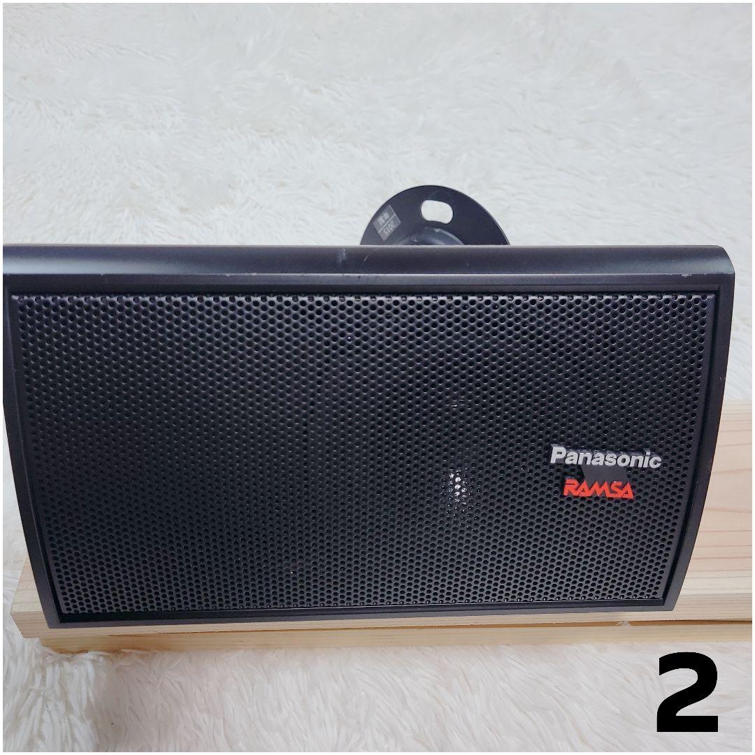 廃盤✨8点セット パナソニック ラムサ WS-M10-K スピーカー 取付金具