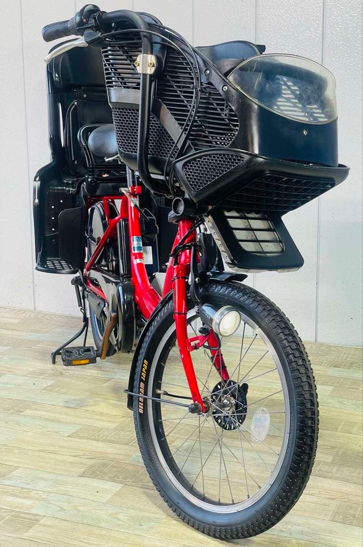 3007ヤマハ8.7アンペア3人乗り対応20インチ子供乗せ　電動アシスト自転車