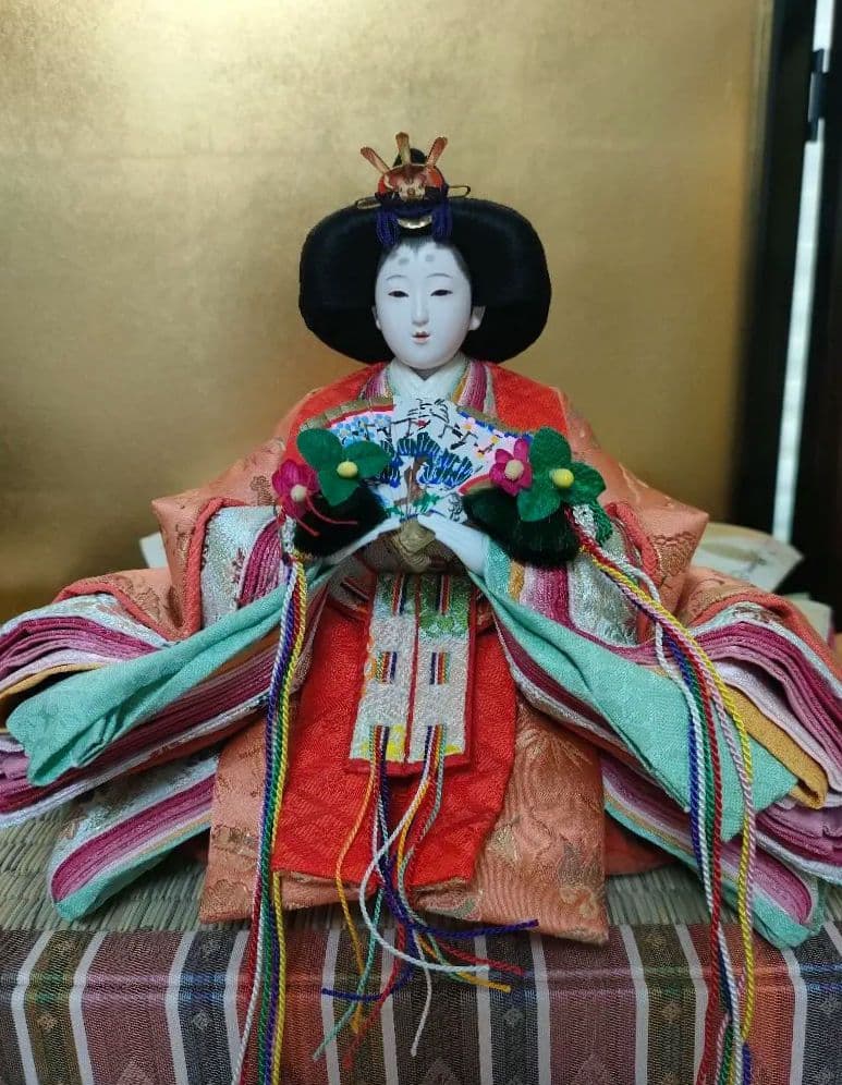 直前週末お値下げ逸品 おひな様 ひな祭り 久月 親王飾り綺麗なお顔 平安光義作