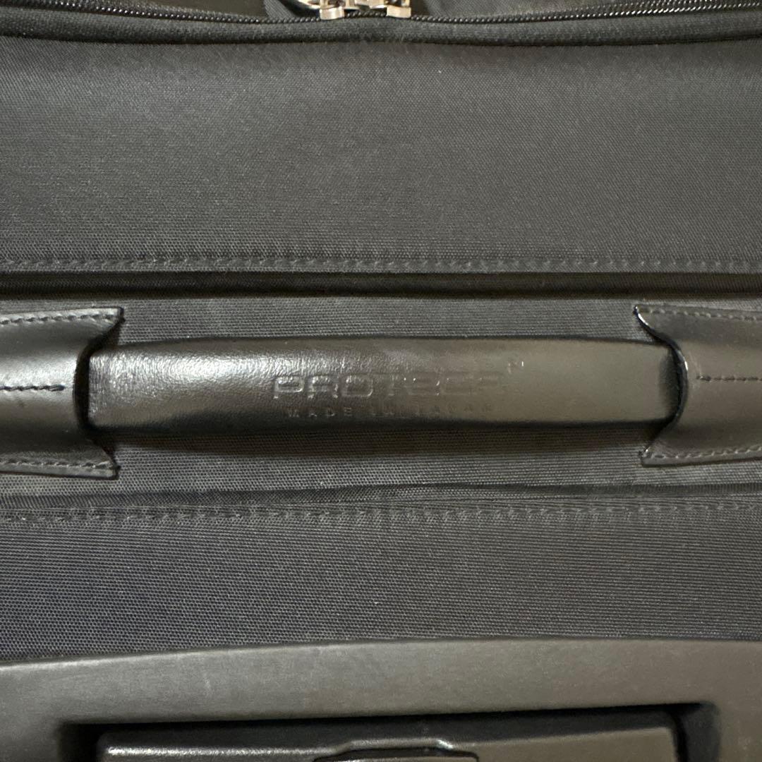 Proteca プロテカ ソフトスーツケース トラベルキャリー　ブラック