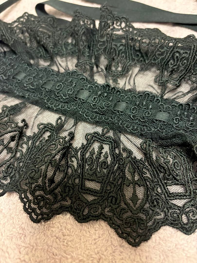 モワティエ コフィンレースヘッドドレス 送料込 美品