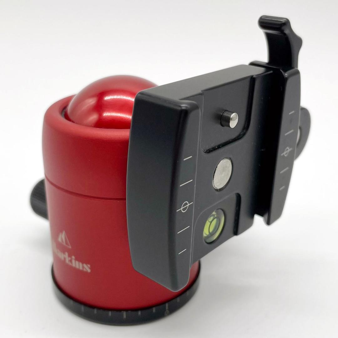 ■マーキンス Q3iTRQ-RD レバーシュー 自由雲台 ワインレッド