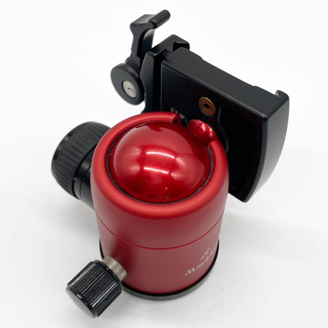 ■マーキンス Q3iTRQ-RD レバーシュー 自由雲台 ワインレッド