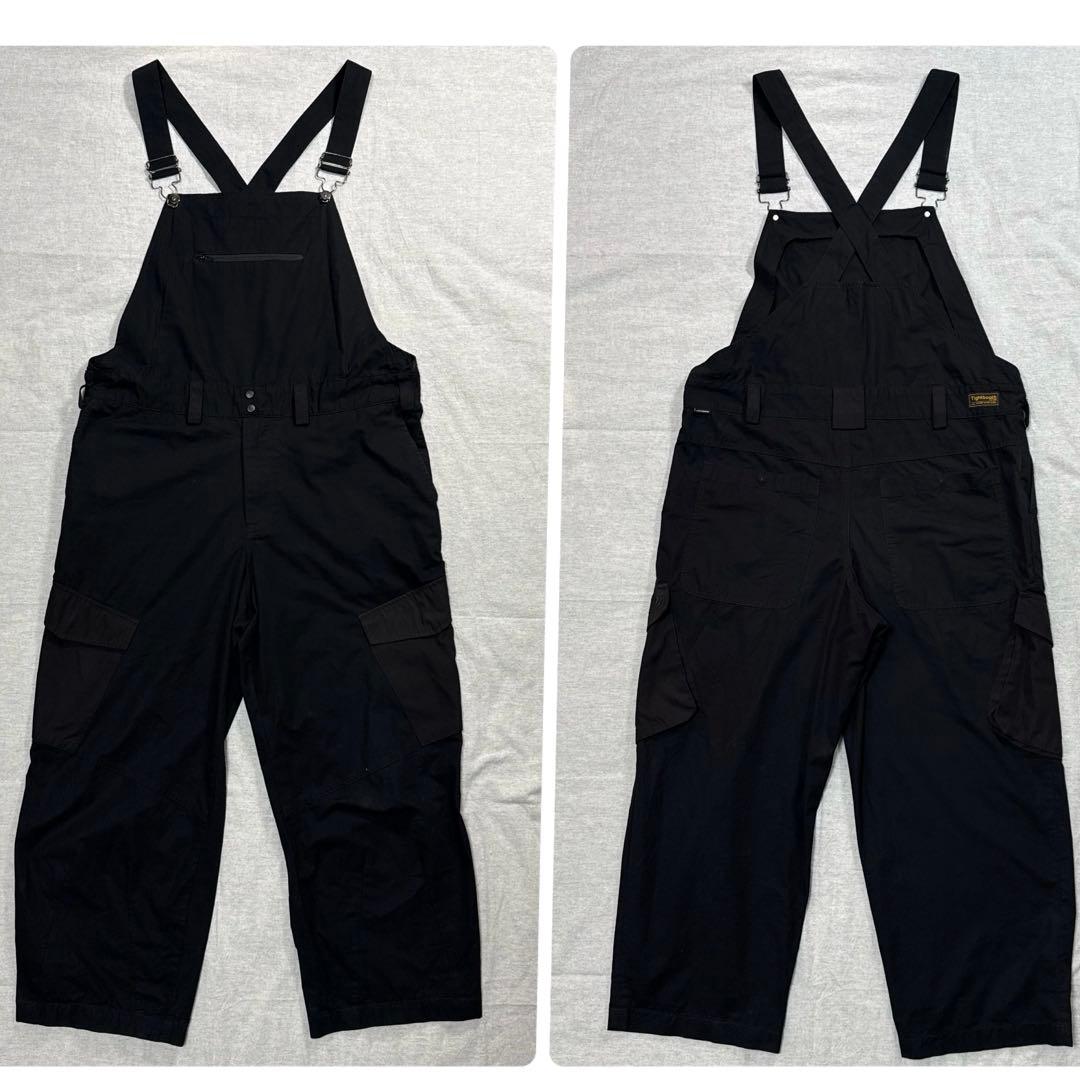 【名作】TIGHTBOOTH KILLER BONG オーバーオール L 黒