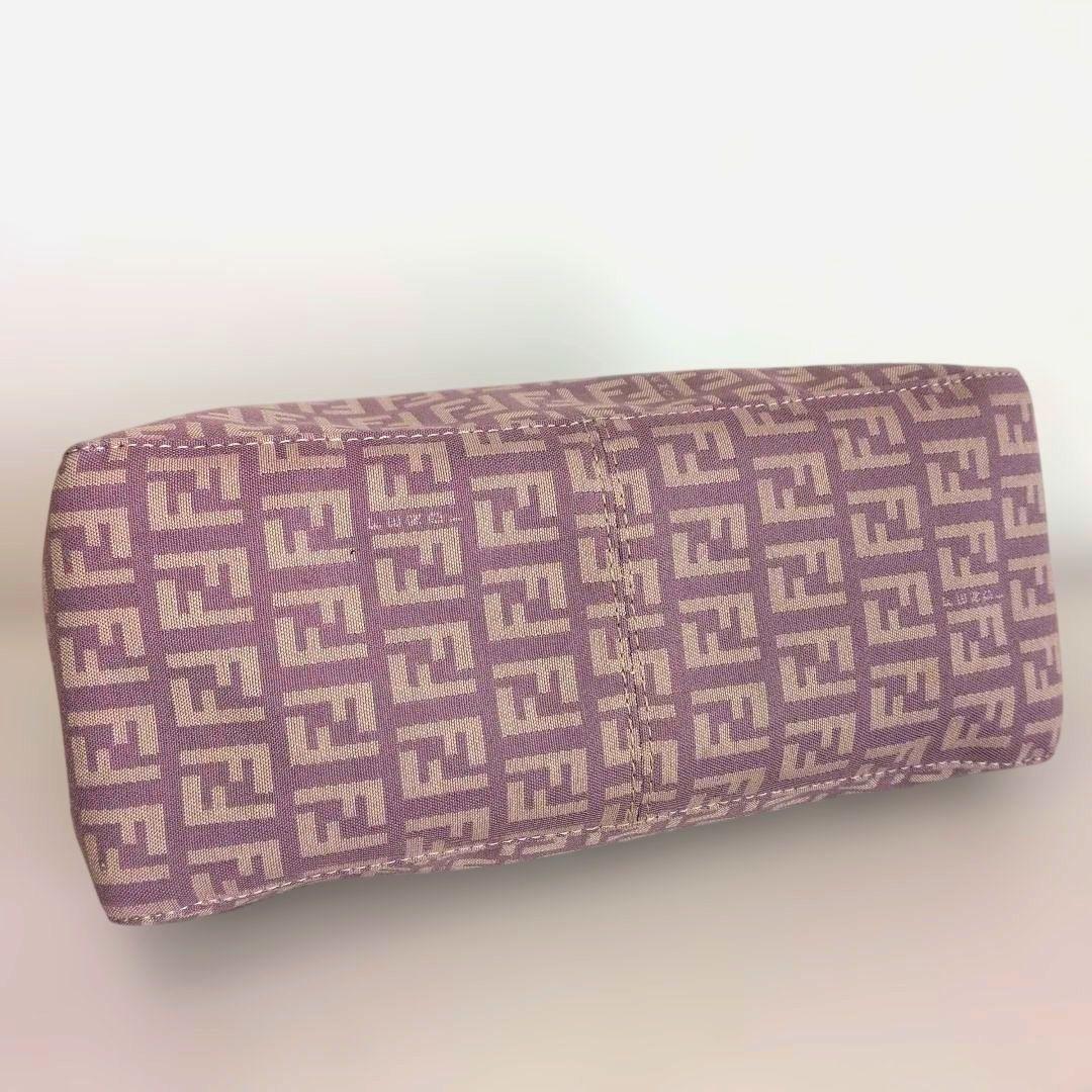 Fendi ズッキーノ ミニハンドバッグ ラベンダー8N0005フェンディ