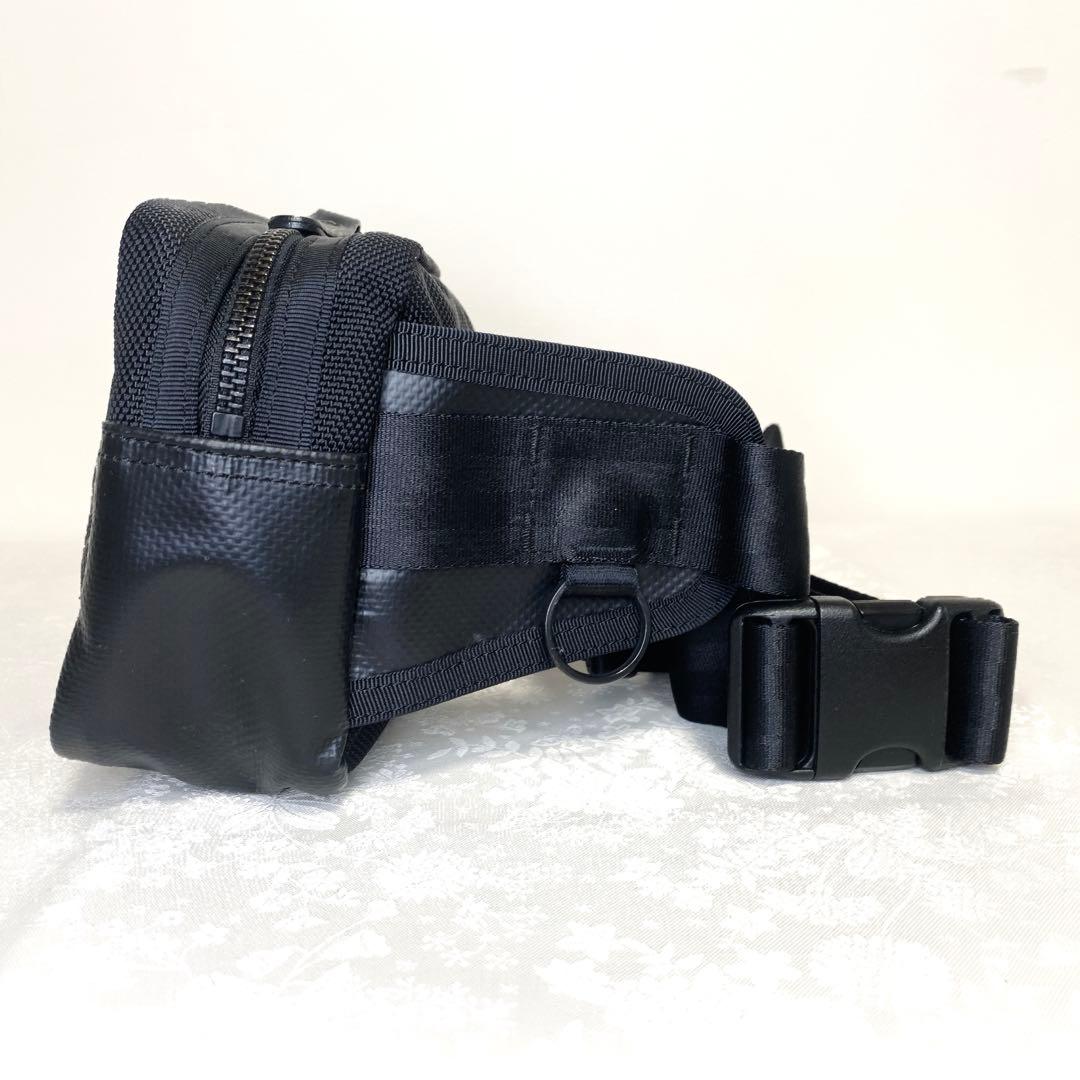 めーぢん【美品】PORTER HEAT ウエストバッグ ブラック