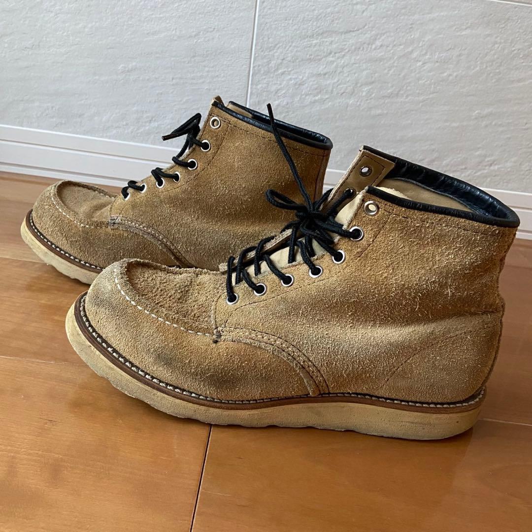 Red Wing Shoes 90’s スウェードブーツ ベージュ
