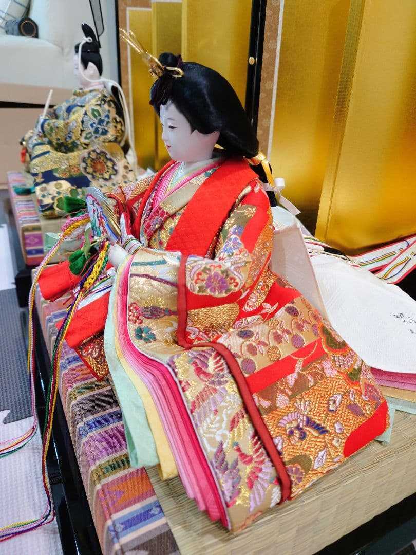 「平安 光義」内裏雛　7番　極上有職雛