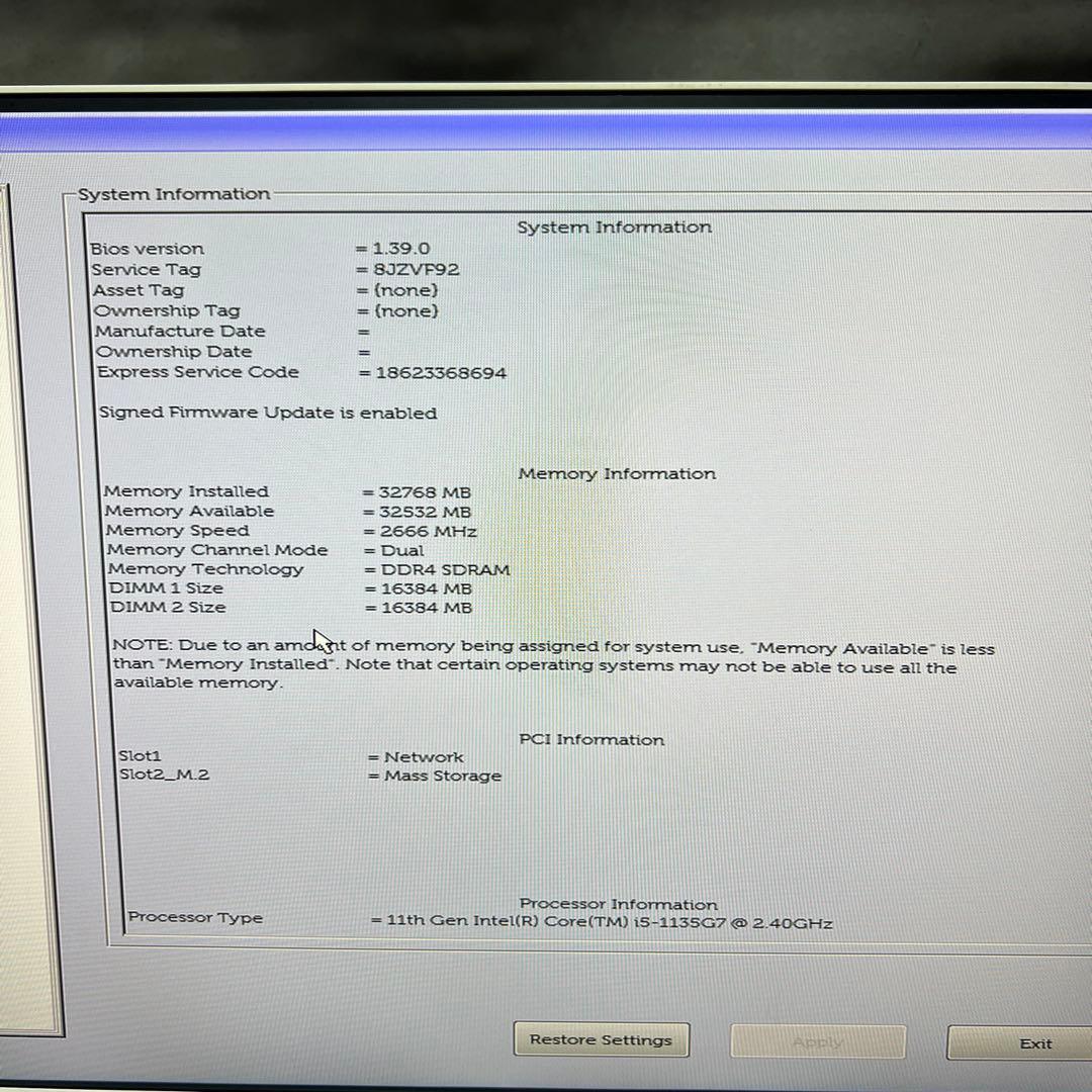 Windowsデスクトップ DELL Inspiron24 5400