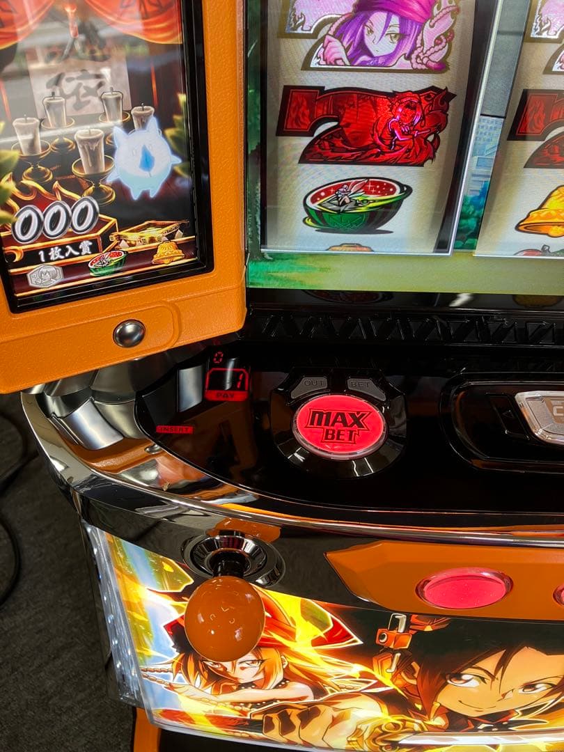 スマスロ実機 パチスロ Ｌ シャーマンキング 簡易ユニット付⭕️送料無料⭕️