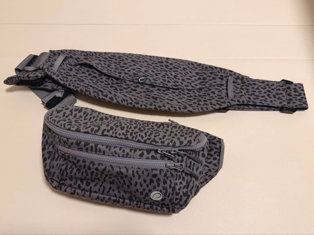 グスケット365 抱っこ紐 plus 【グレーレオパード】