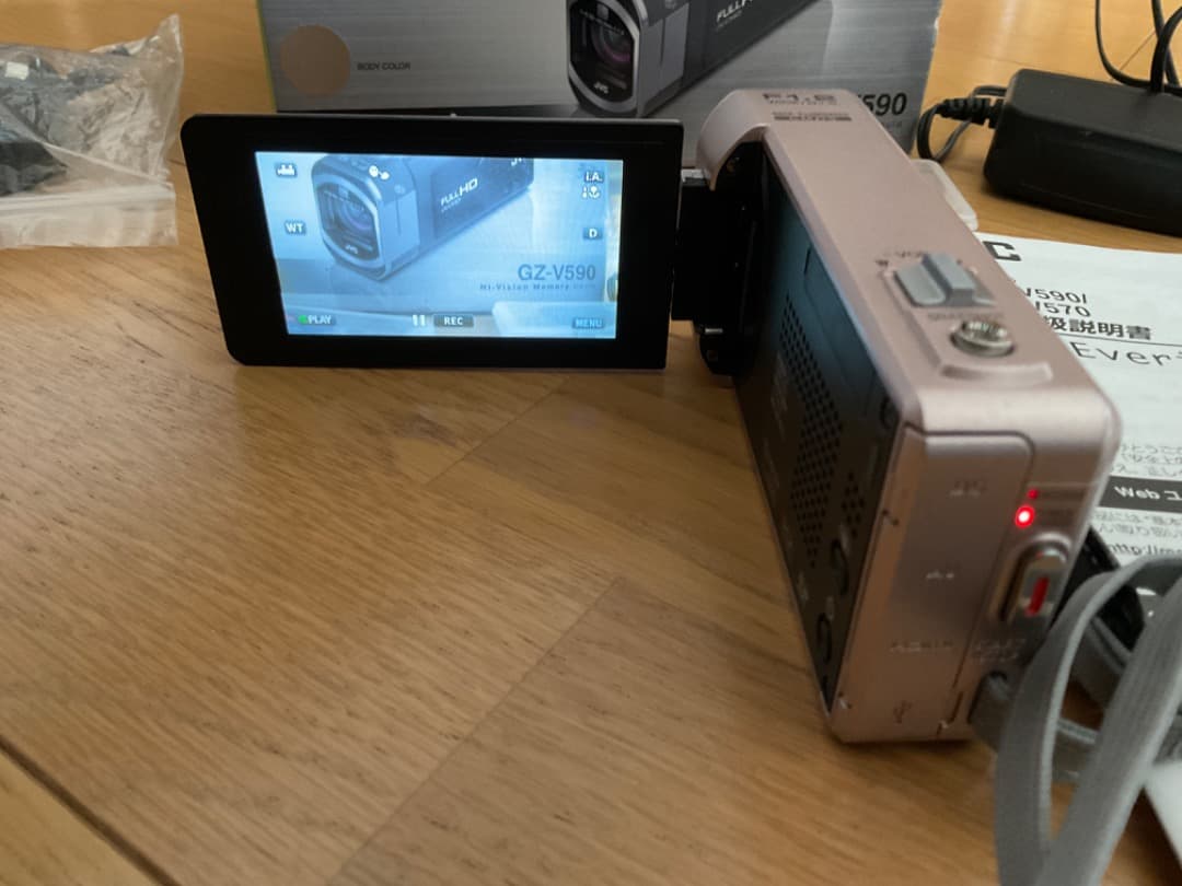 JVCケンウッド EVERIO ハイビジョンメモリームービー GZ-V590