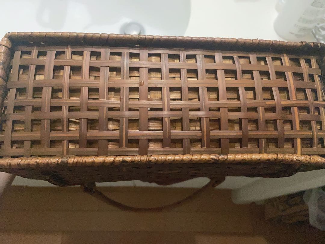 竹製　カゴバッグ