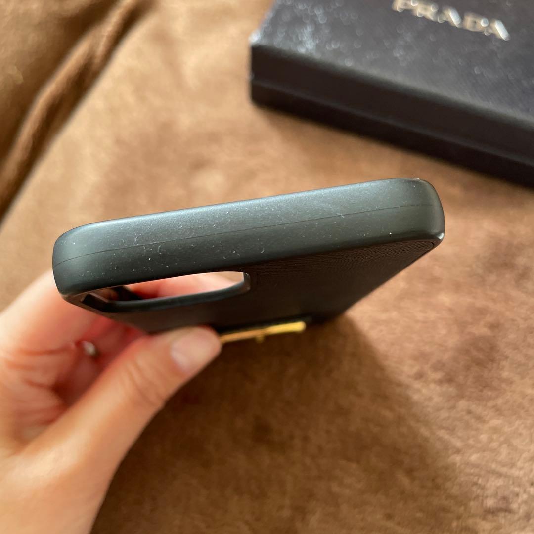 PRADA プラダ　サフィアーノ　iPhone12mini レザーケース