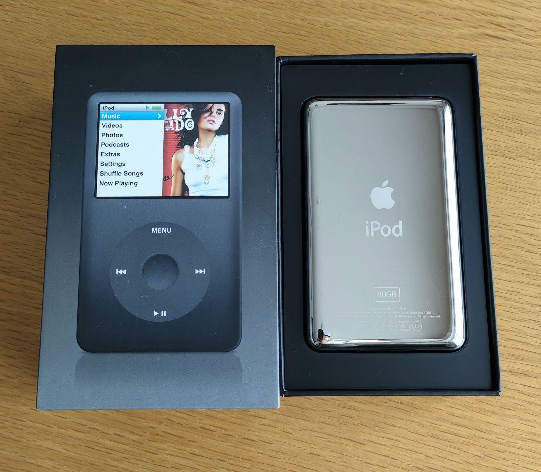 Apple iPod classic 第6世代 80GB 本体＋ケース