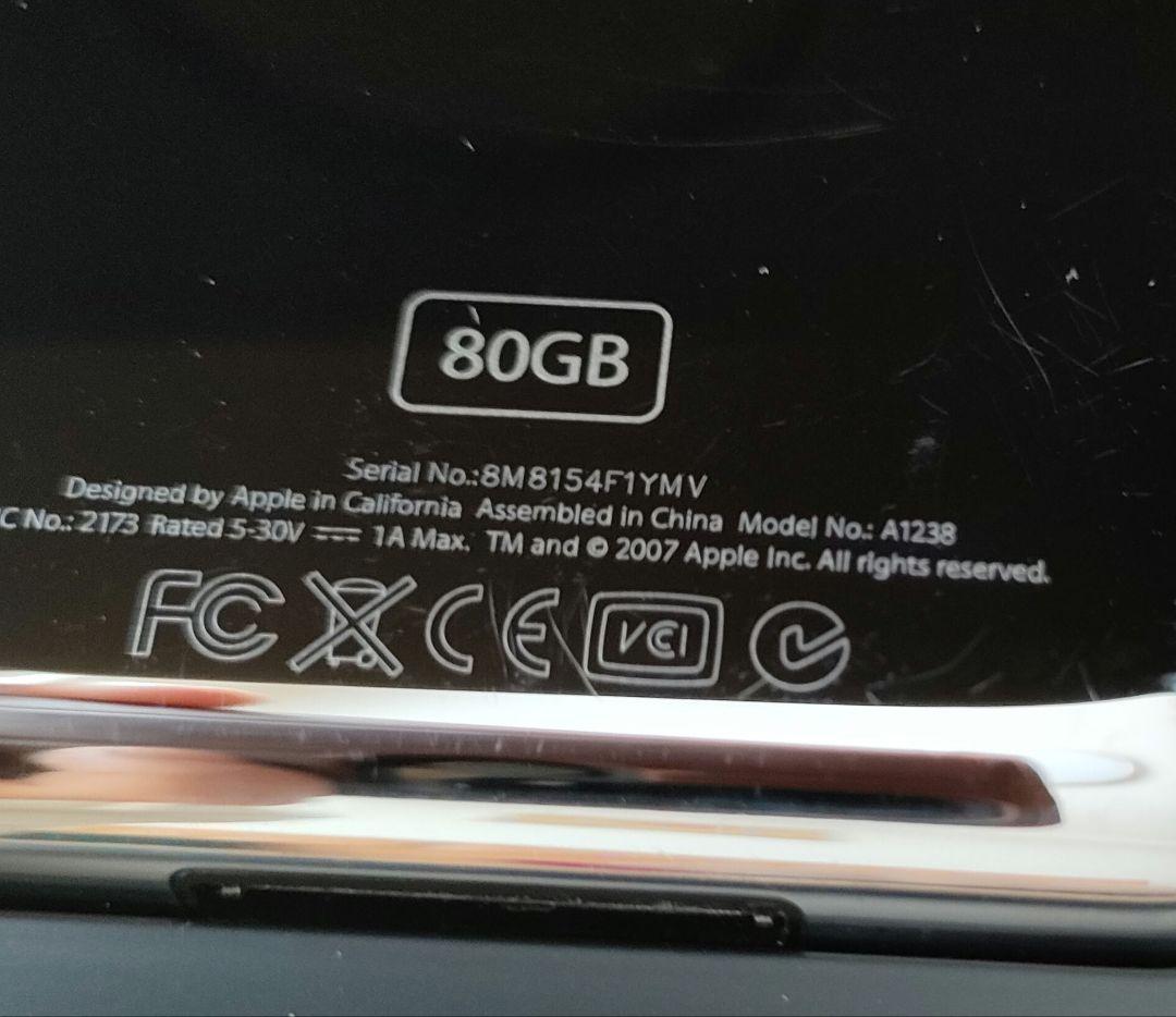 Apple iPod classic 第6世代 80GB 本体＋ケース