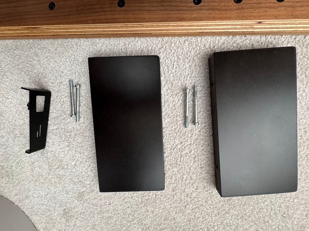 Balolo デスクシェルフ　＋　純正ラージトレイ　＋　amesoba トレイ