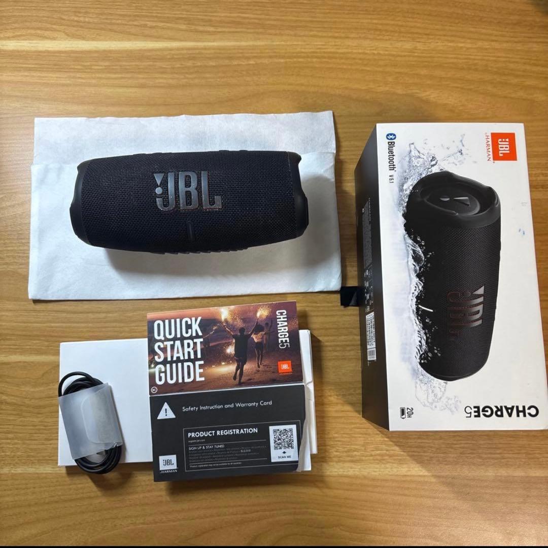 JBL CHARGE 5 ブラック ワイヤレススピーカー