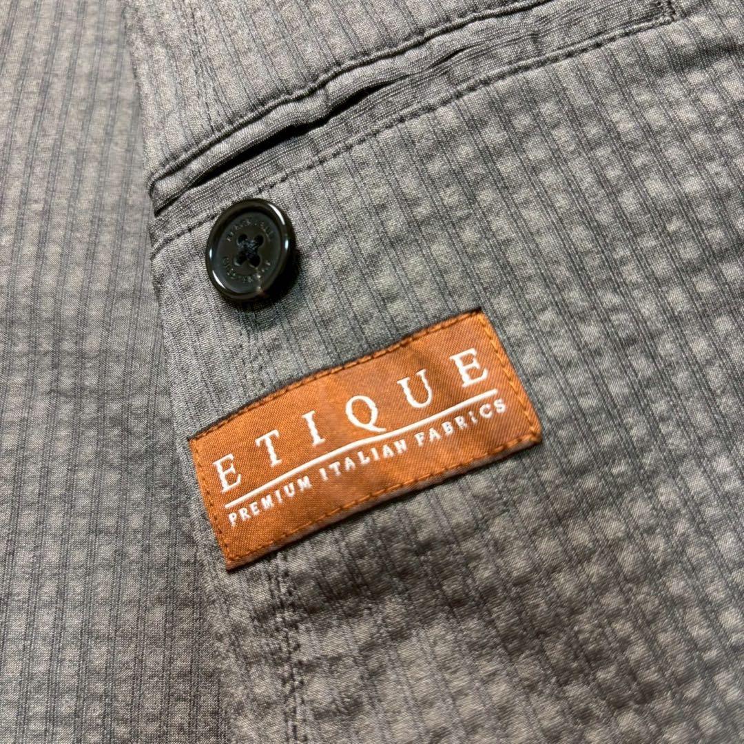 【美品】ブラックレーベルクレストブリッジ テーラードジャケット シアサッカー