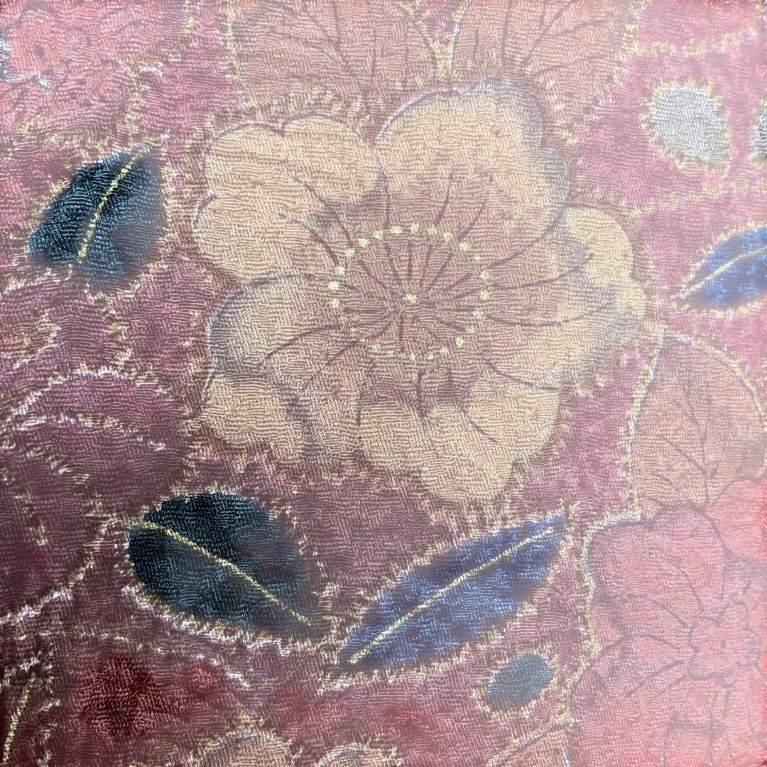 【小紋】　辻ヶ花　袷（正絹）肩着丈約160㎝　裄約65.5㎝