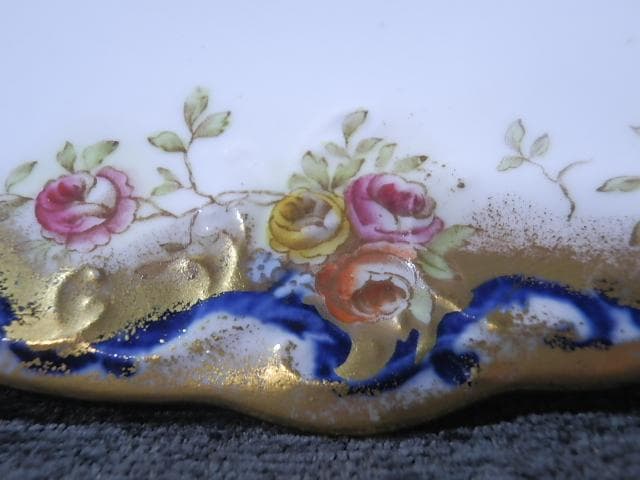 エインズレイ　プレート　23cm　100年ぐらい前　831