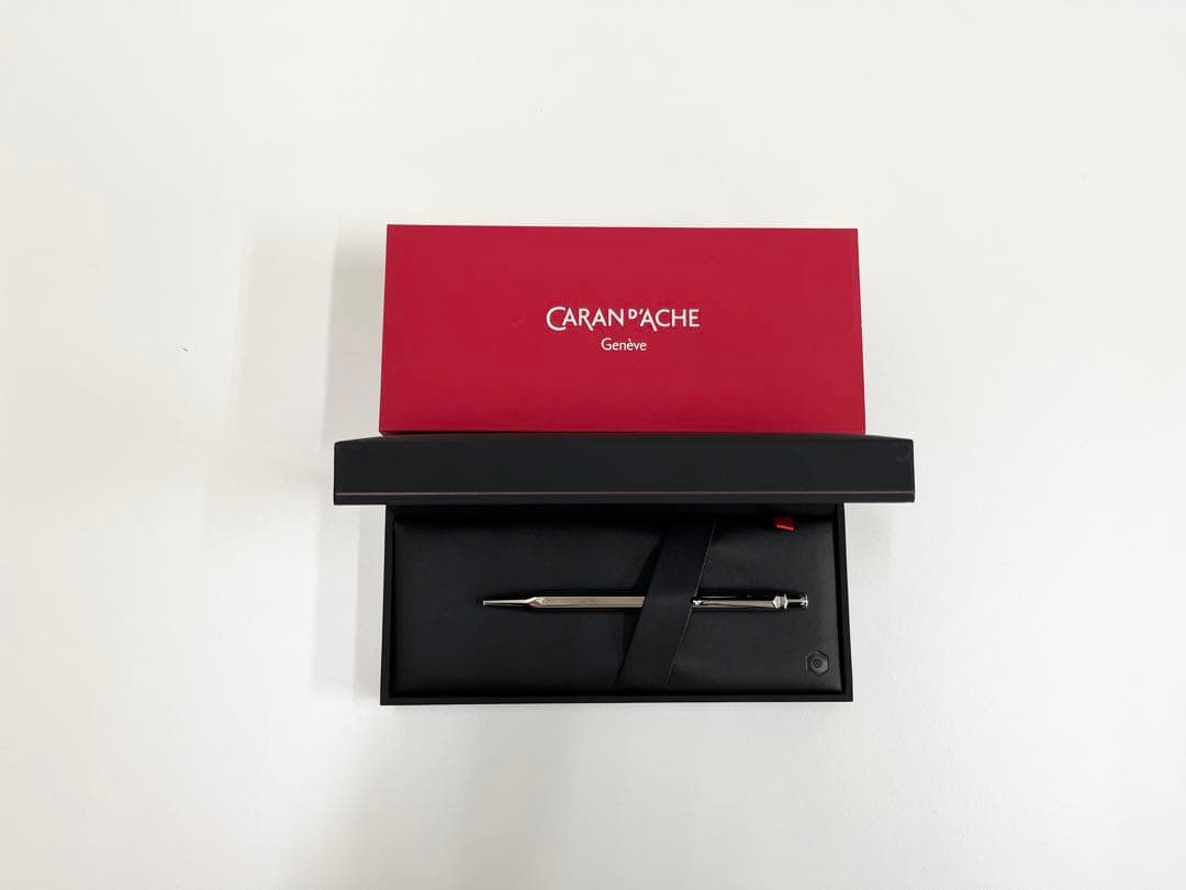 【新品】カラダッシュ　エクリドール　シェブロン　シルバー　ボールペン