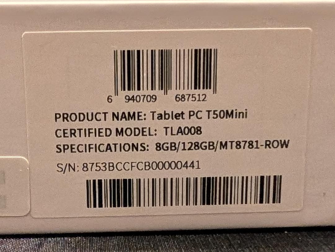 【美品】TECLAST T50 Mini