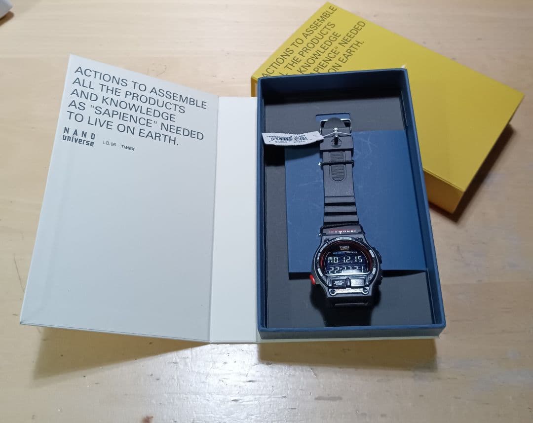 TIMEX×ナノユニバース！」別注モデル！TIMEX・アイアンマン・デジタル