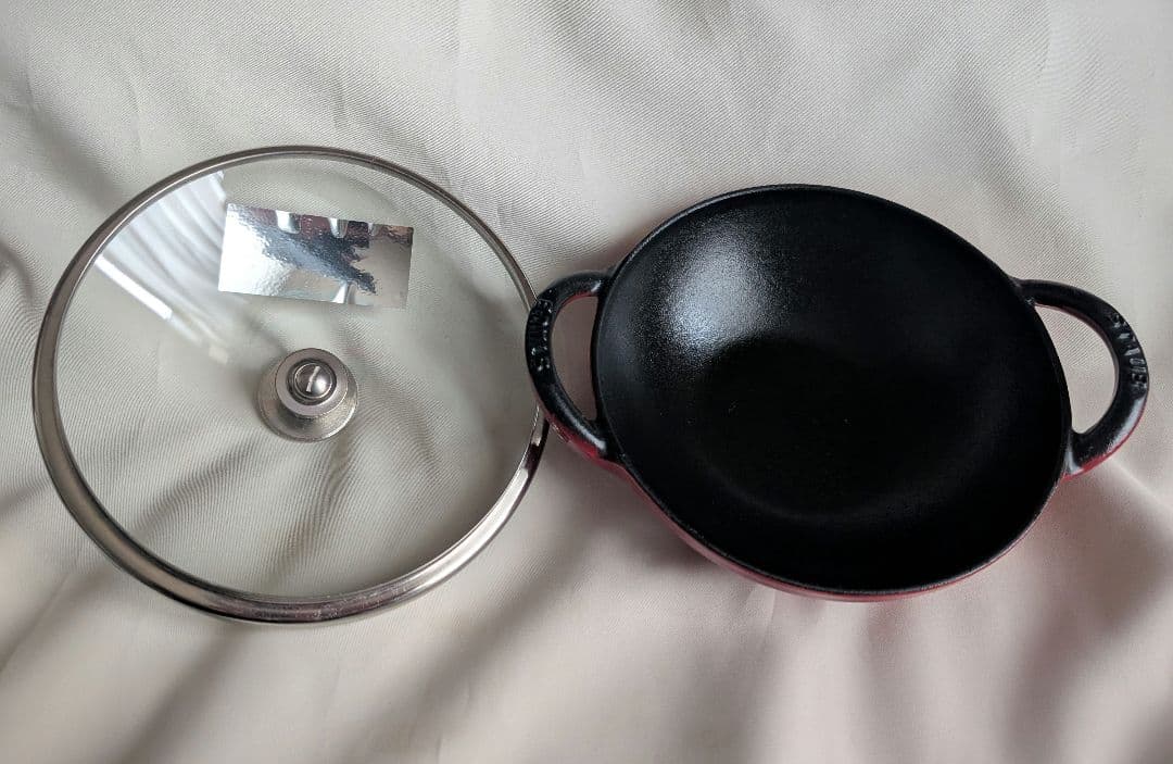 STAUB　ストウブ　ベビーウォック　チェリー　16センチ