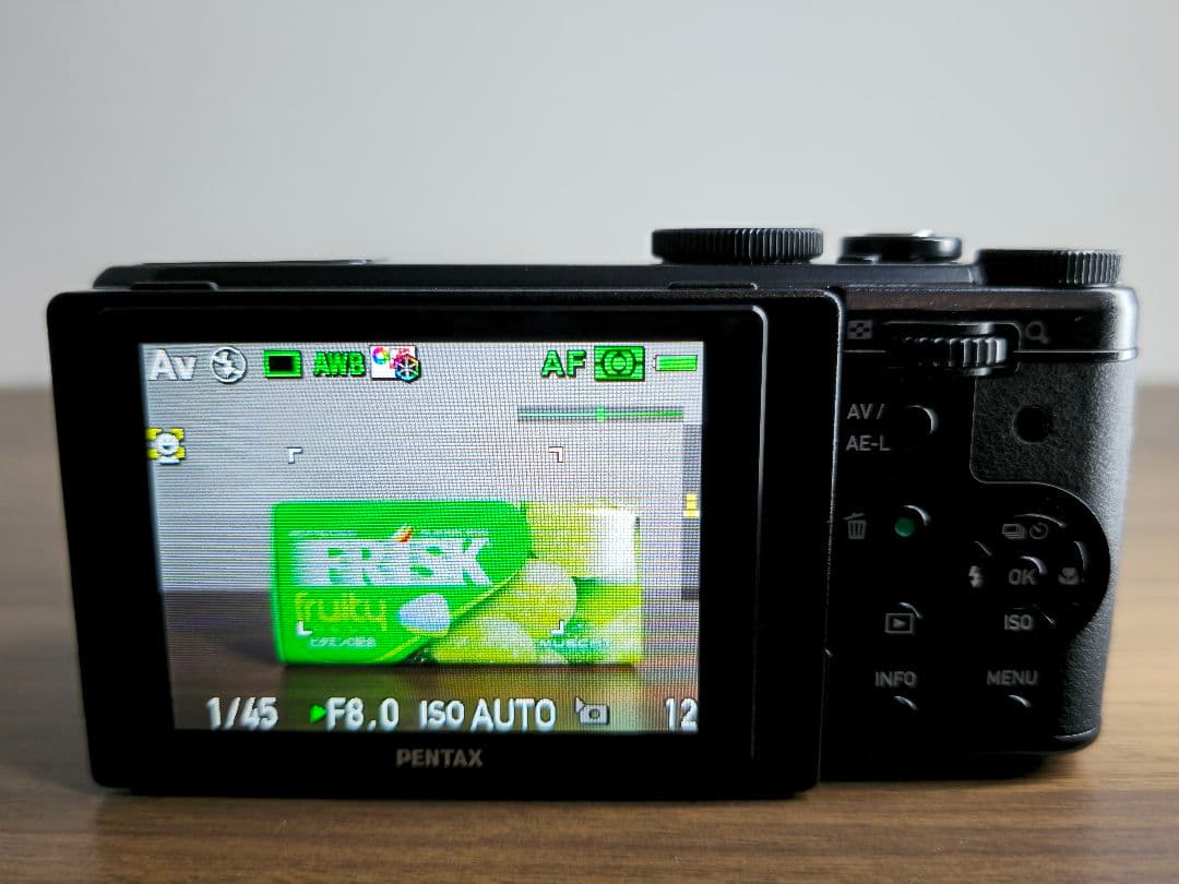 PENTAX MX-1Classic Black シャッター回数419回