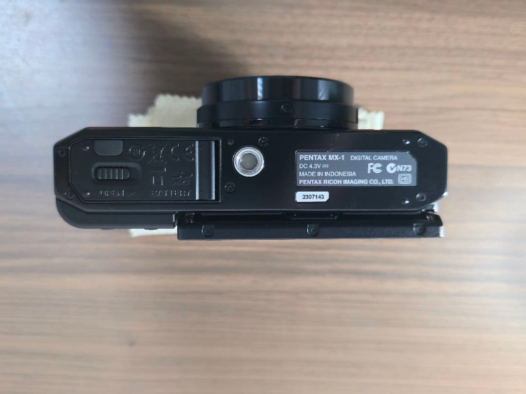 PENTAX MX-1Classic Black シャッター回数419回