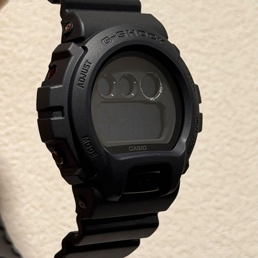 【美品】G-SHOCK DW-6900-BB CASIO 6900BB