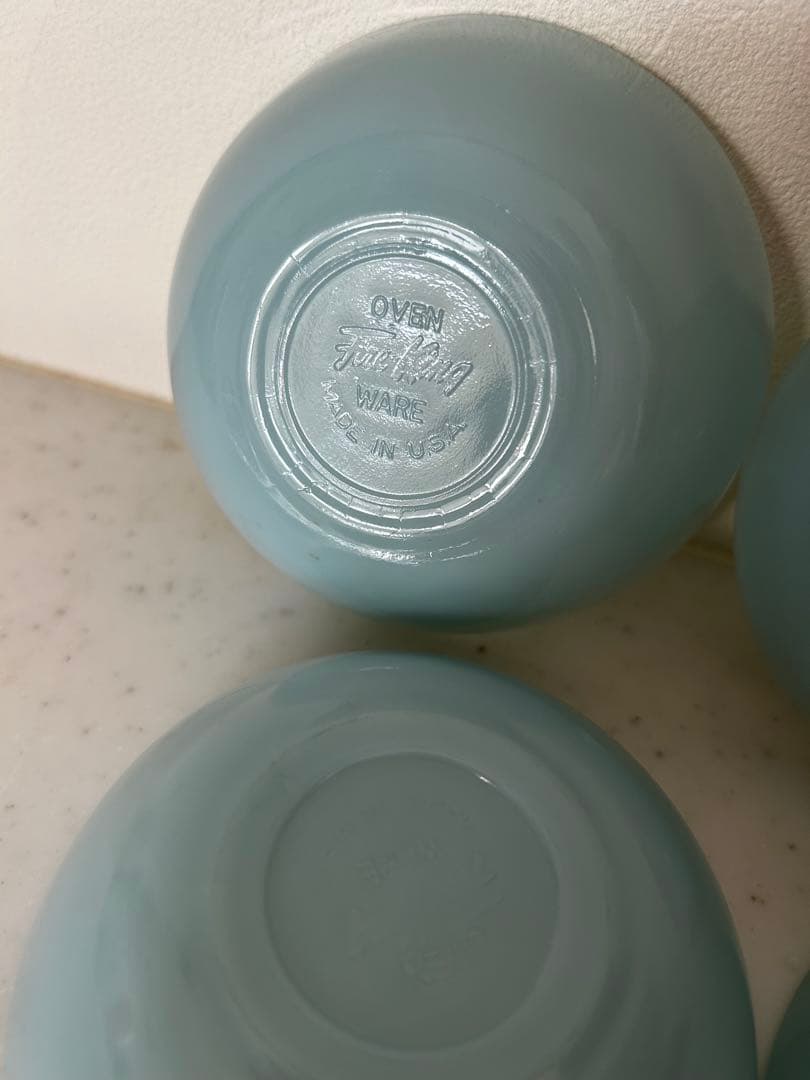 Fire king ボウル4つセット