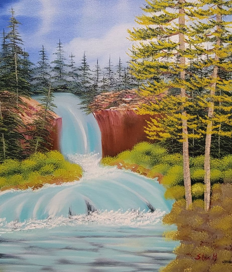 置物 Valley Waterfall