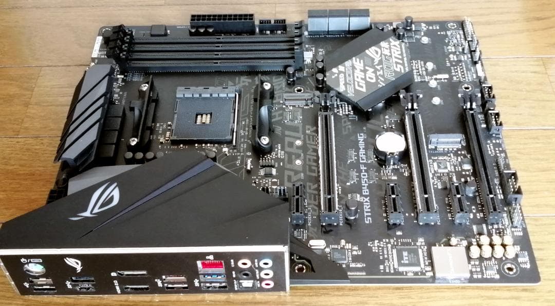 ASUS ROG STRIX B450-F GAMING 取外すまで正常に動作