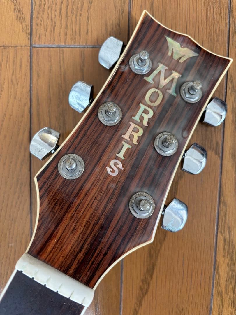 h*p様 希少　縦ロゴMorris MG-30 アコギ　90'sヴィンテージ